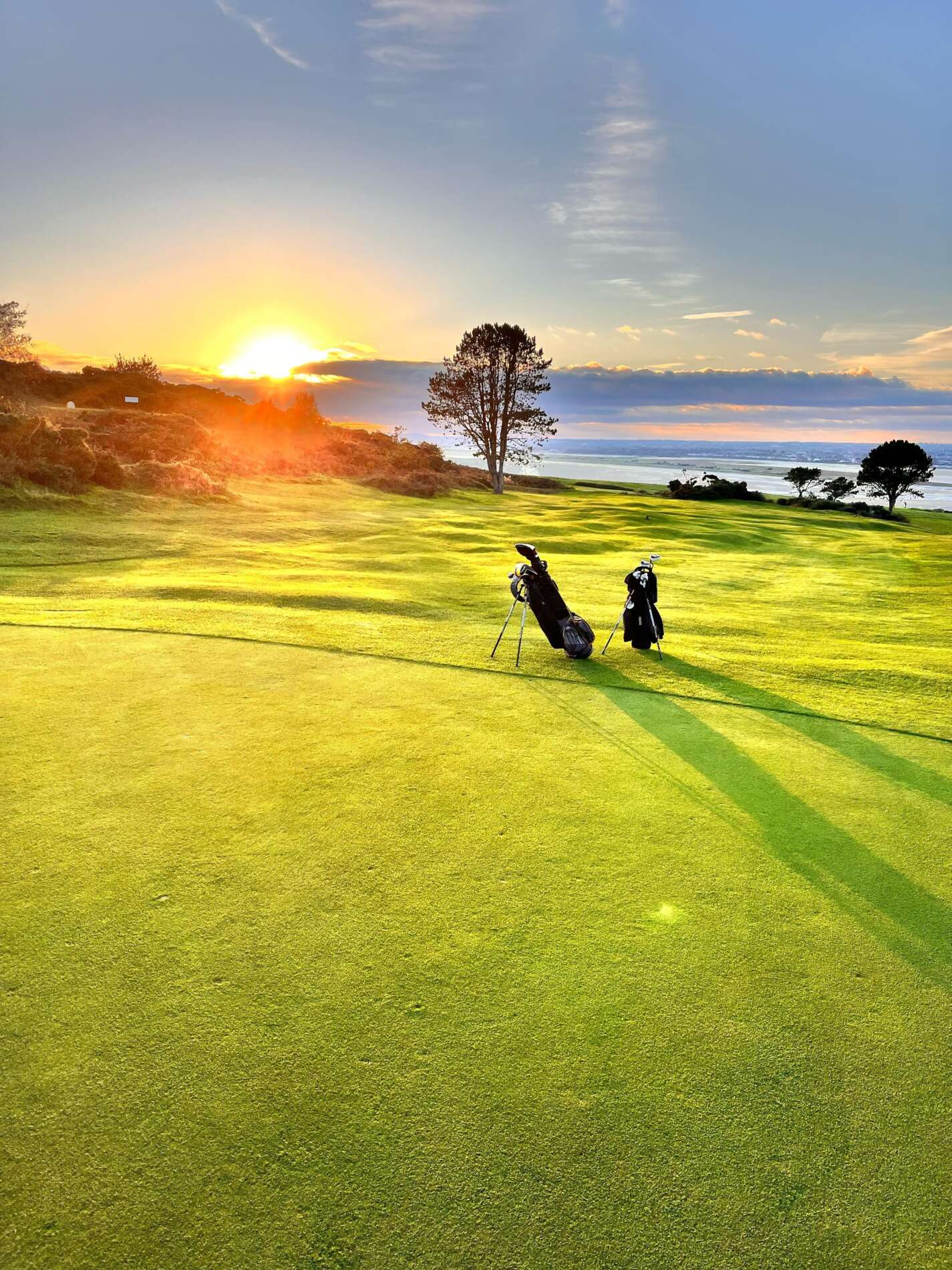 Howth Golf Club hilltop course with Dublin Bay views