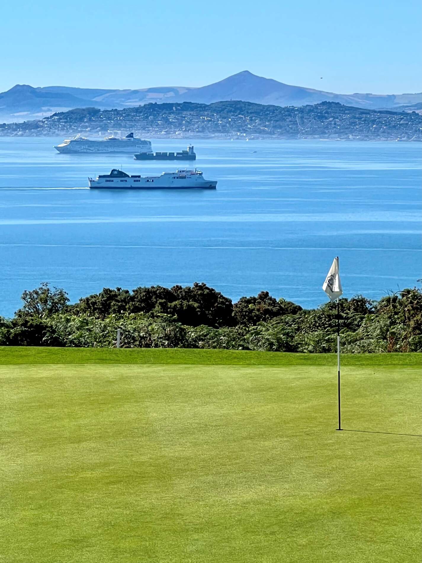 Views from Howth golf Club Dublin