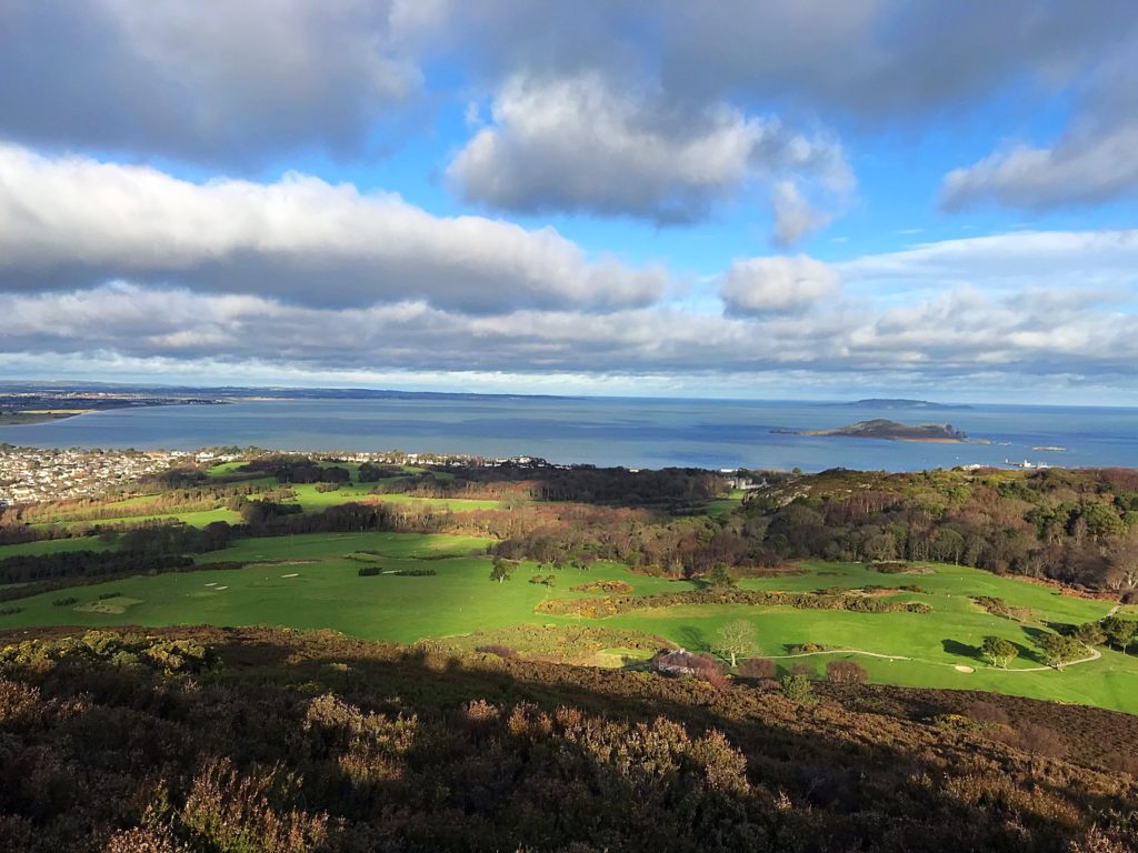 Howth Golf Club in the winter