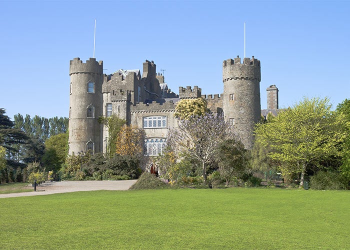 Malahide castle near Howth Golf Club, Dublin Golf Course